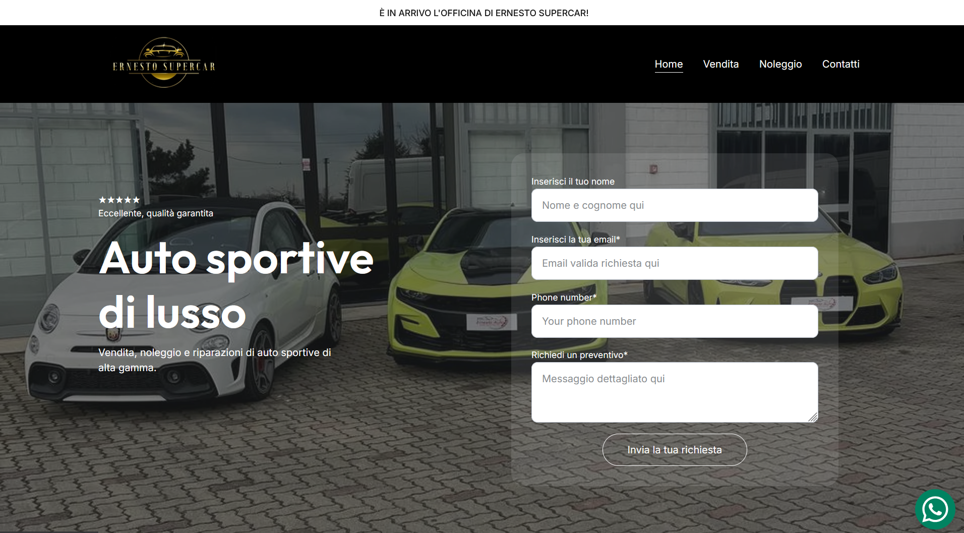 Sito Ernesto Supercar